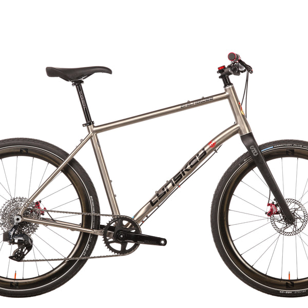 lynskey titanium gravel bike Lynskey Chilhowee Titanium Flat Bar 650b Gravel Bike