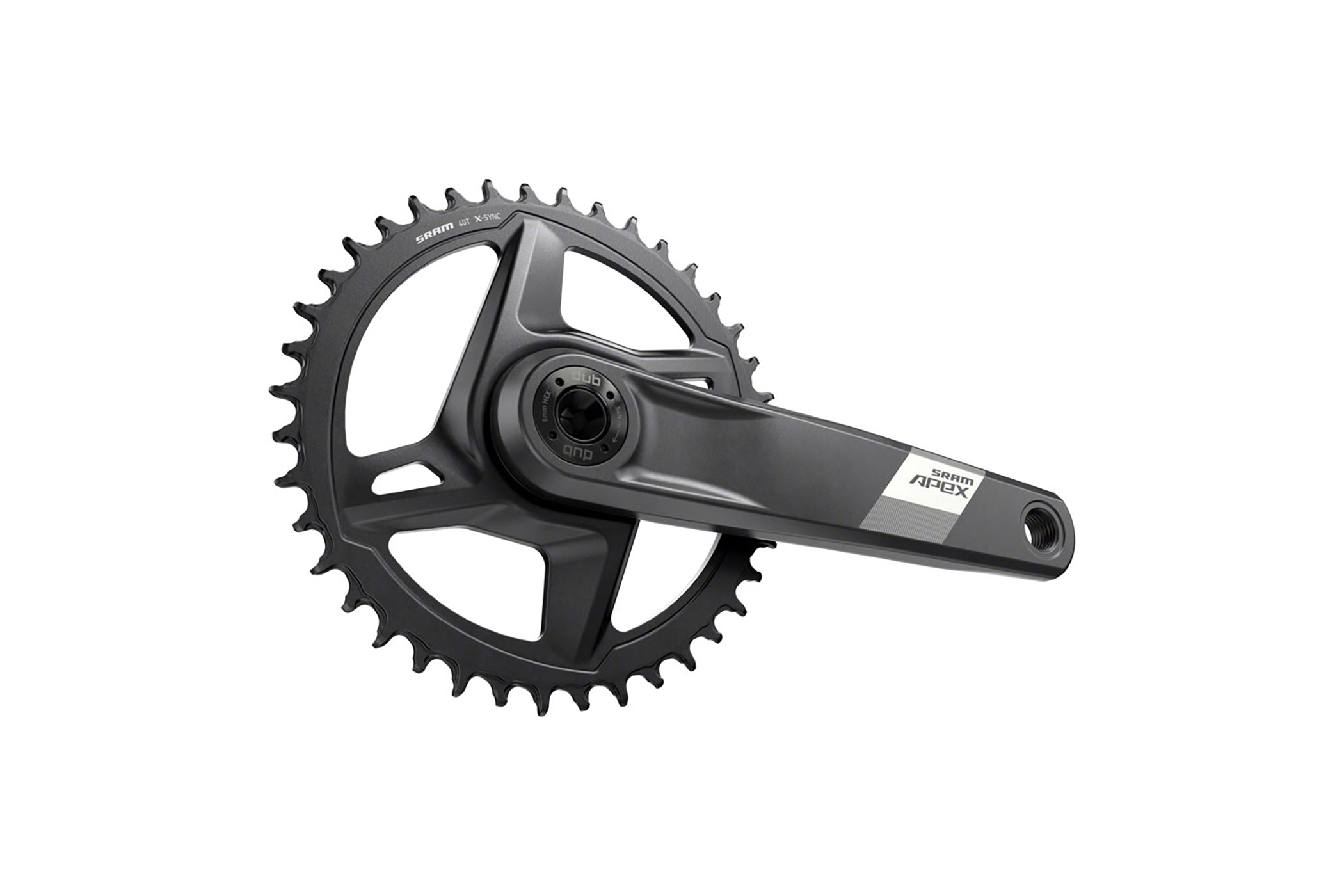 SRAM Apex 1x Wide 12-Speed Crankset DUB - CCK11857 | TPC - The