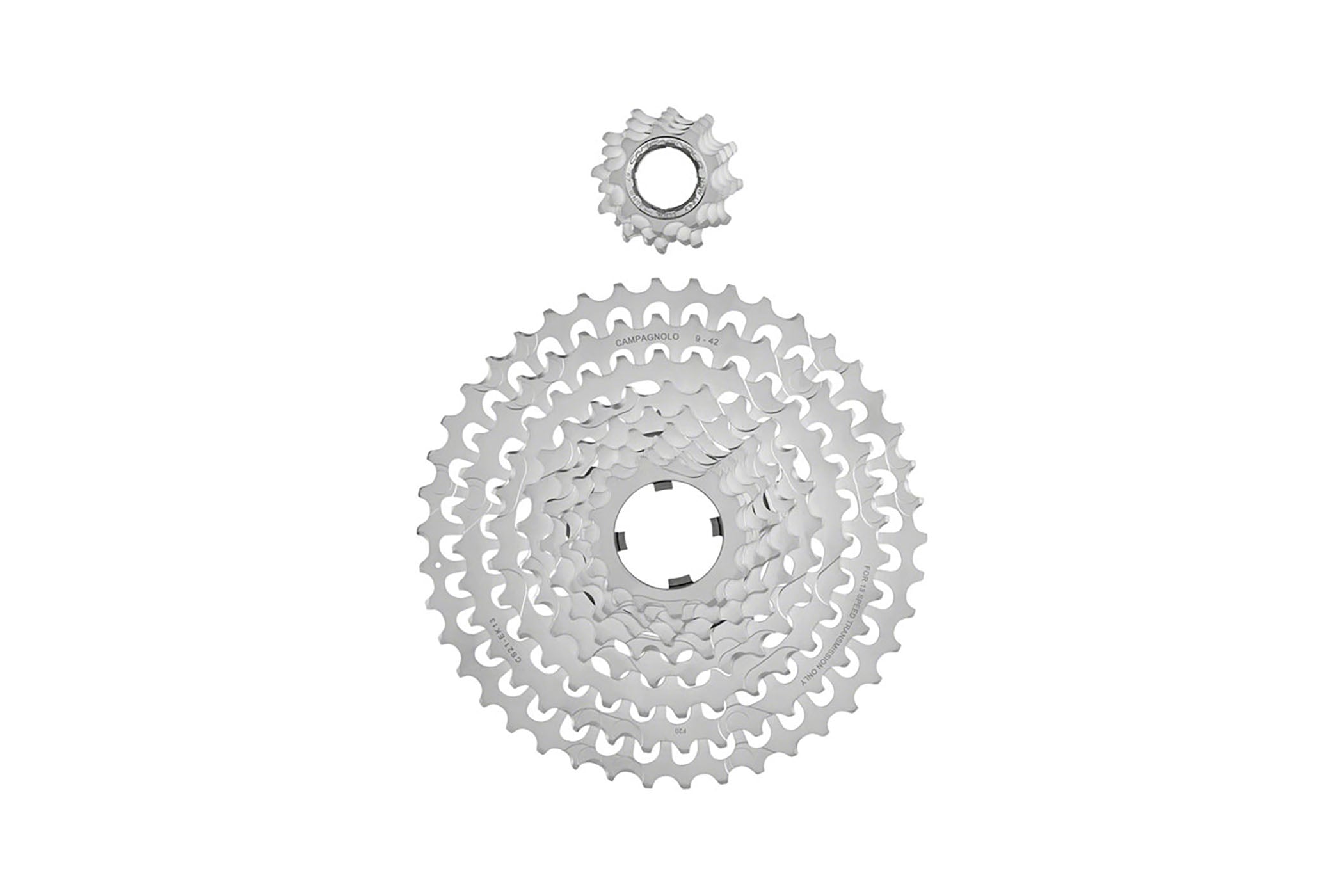 CAMPAGNOLO Ekar カセット　スプロケット 13速　9 - 36 Campagnolo EKAR Cassette 13-Speed 9-36t Silver For N3W