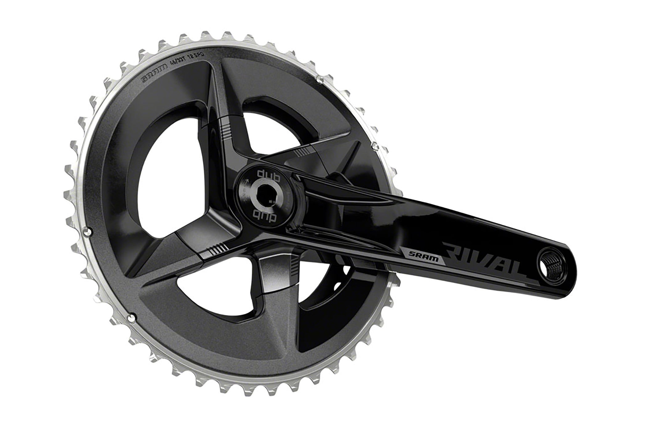 SRAM Rival AXS D1 12 Speed Crankset - CCK12246 | TPC - The Pro's