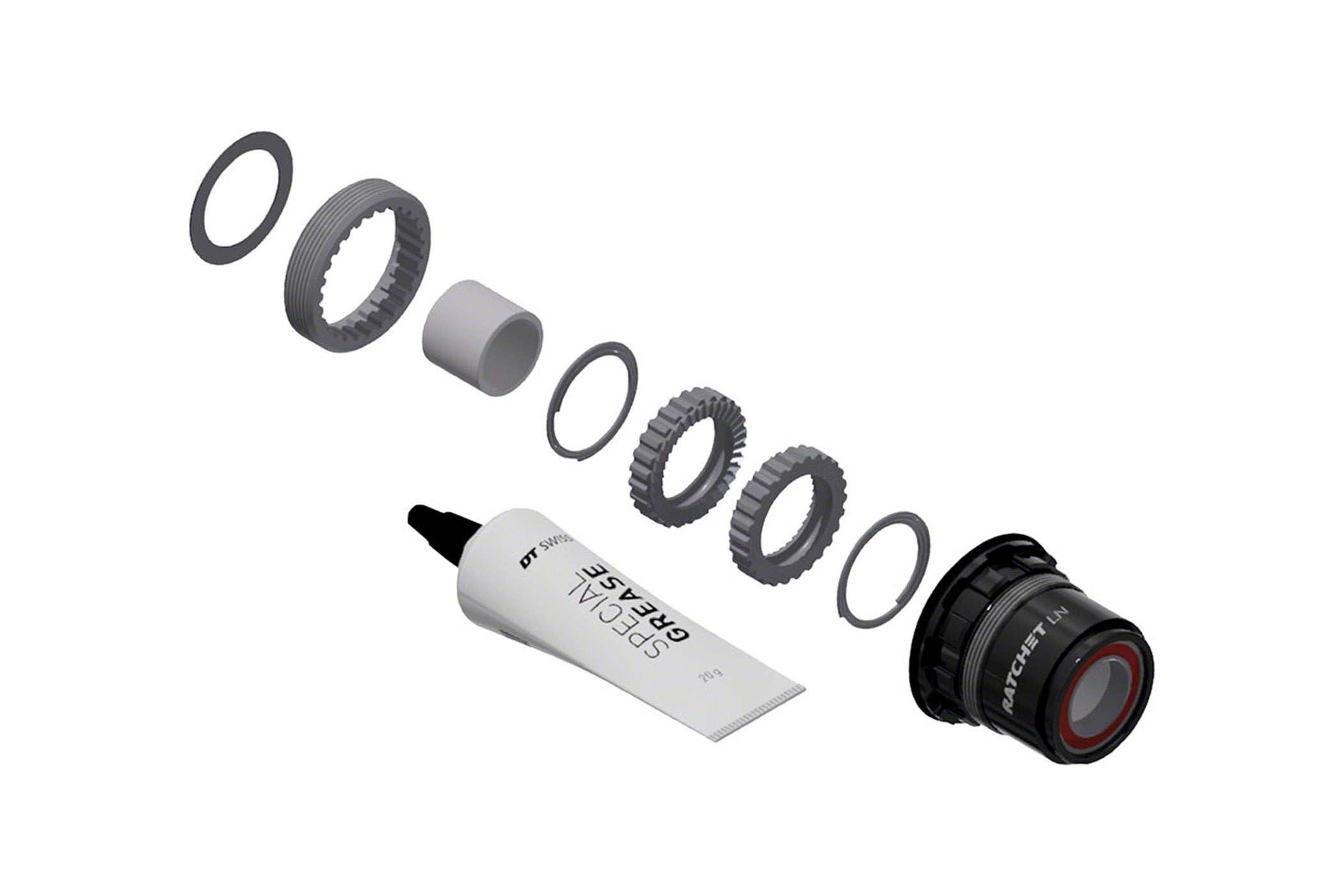 DT Swiss Ratchet LN Freehub Body Upgrade Kit | The Pro's Closet