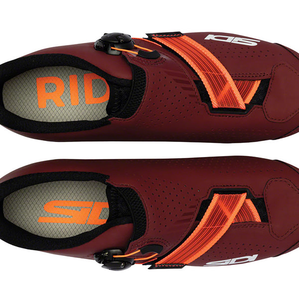 SIDI Prima Road Shoes - Women's Cabernet/Coral 39.5