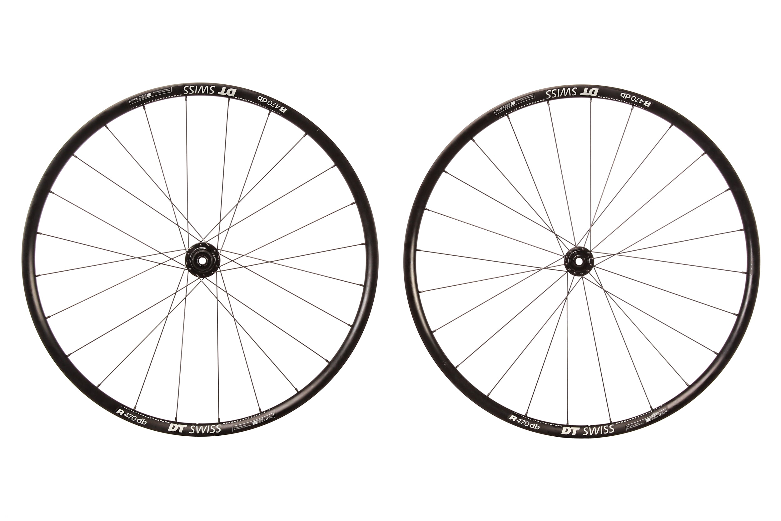 DT Swiss R470 db Aluminum Tubeless 700c Wheelset | The Pro's