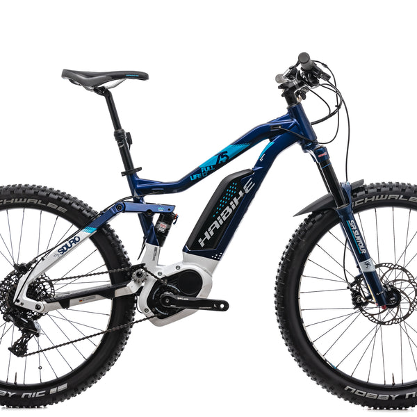 e bike fully 2018 Haibike SDURO Fulllife LT 7.5 Womens Mountain E-Bike - 2018, Small