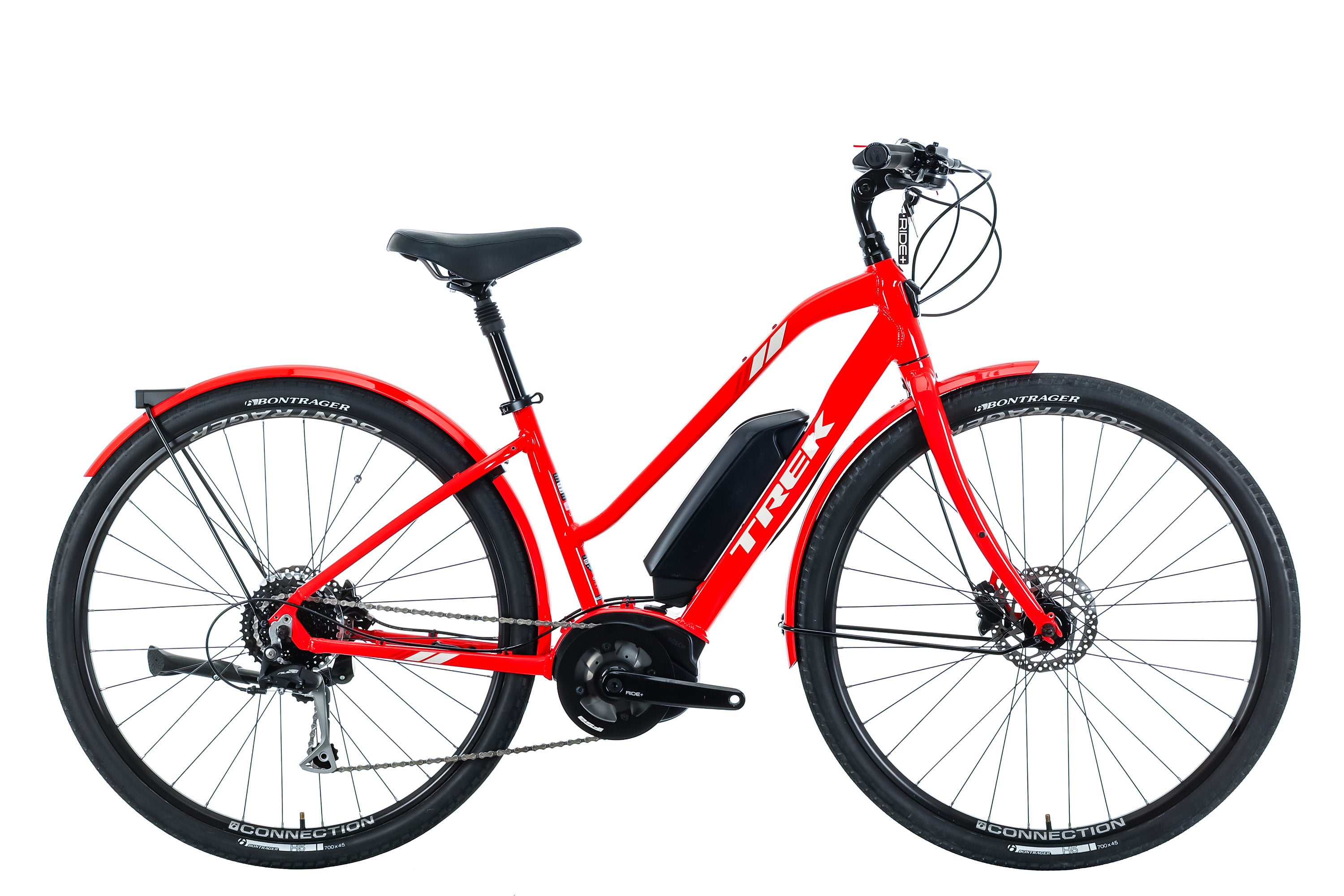 TREK トレック Verve+ Low Step 2019 eBIKE Trek Verve+ Lowstep Women's Comfort E-Bike - 201 | The Pro's Closet