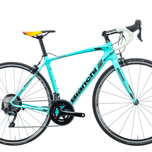 bianchi 50 cm road bike Intenso Ultegra Reel Seat:Gloss Black with Frosted Insert Yescom AHR Youth Kids speed Cranks and chainrings offroad-helmet