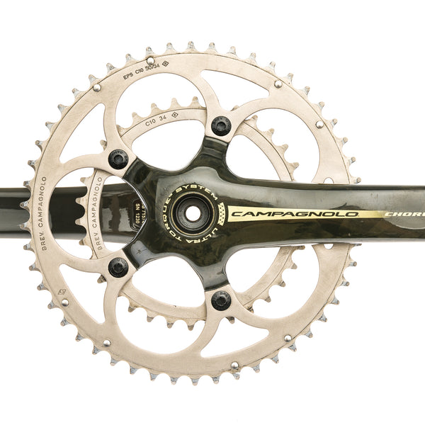 Pédalier Campagnolo Record 10 Vitesses - Occasion En Bon état - Pour Vélo De Route