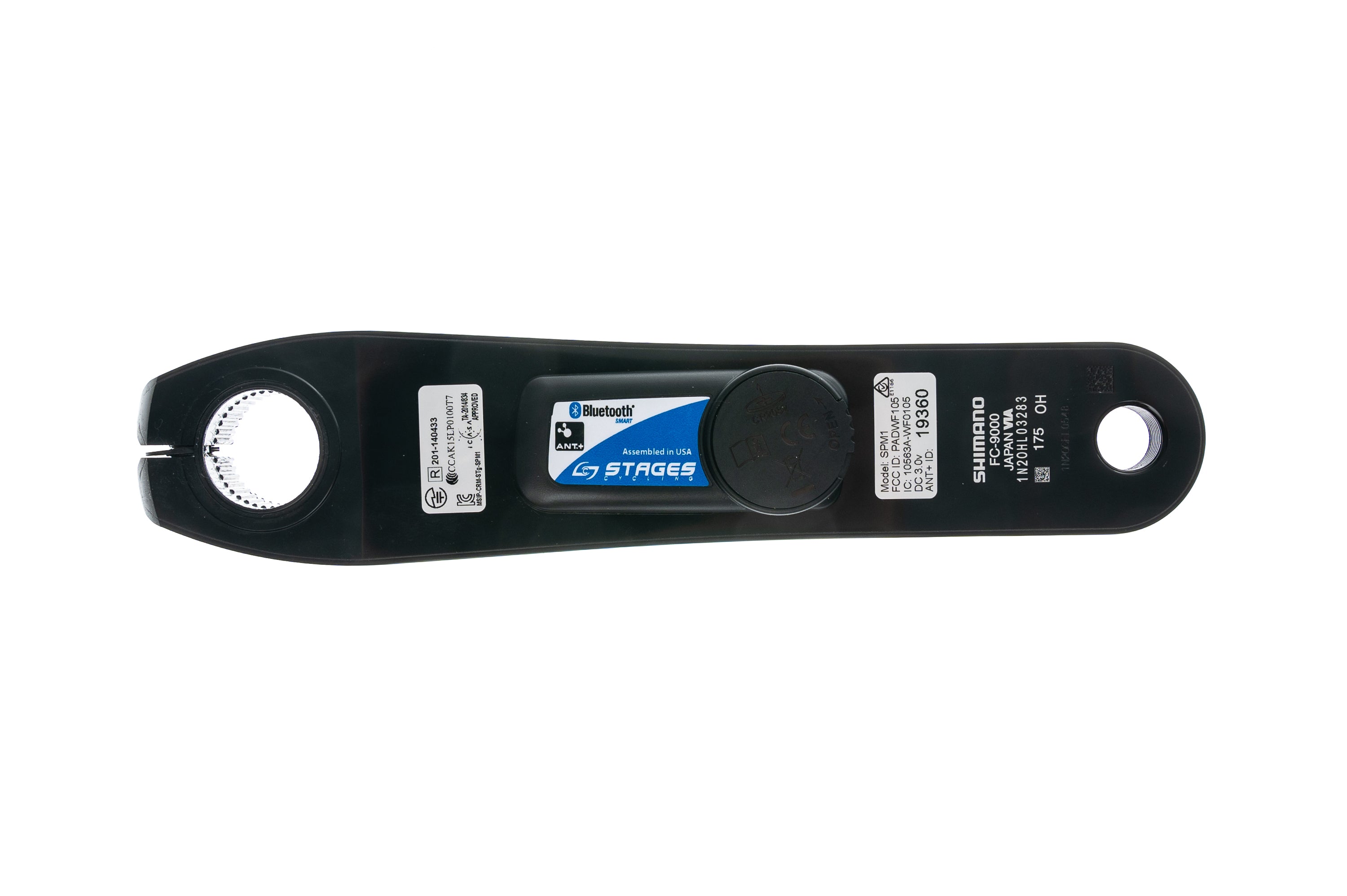 パーツ STAGES POWER Dura-Ace FC-9000 170mm Stages Gen 2 Shimano Dura Ace 9000 Left Crank Ar | The Pro's Closet