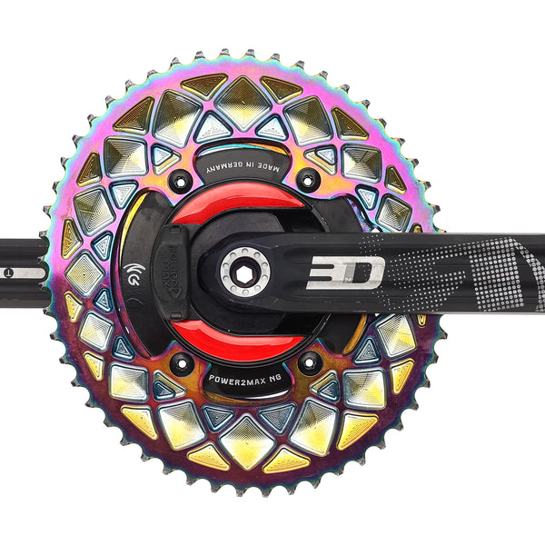Manivelle Rotor Power2Max Pour Vélo De Course - Longueur 172,5 Mm, Axe 24 Mm - Neuf Sous Emballage