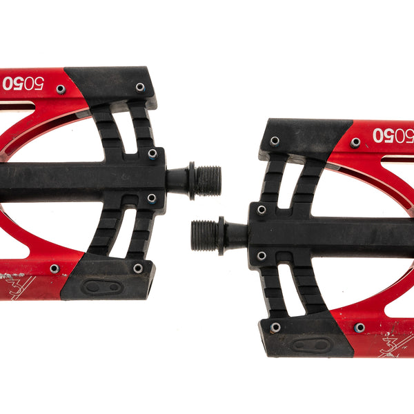 crank brothers pedals flat Crank Brothers 5050 3 Pedals Platform Red/Black
