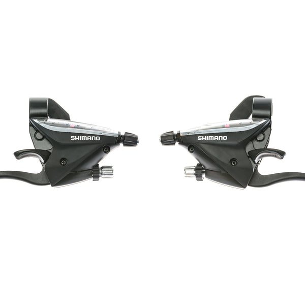 Jeu De Commandes Shimano ST-EF65 - Freins + Dérailleurs 3/8/9 Vitesses, Pour VTT, Type Trigger
