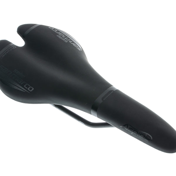 Selle Vélo San Marco Aspide Dynamic - Noir, Dimensions 132x277mm, Xsilit