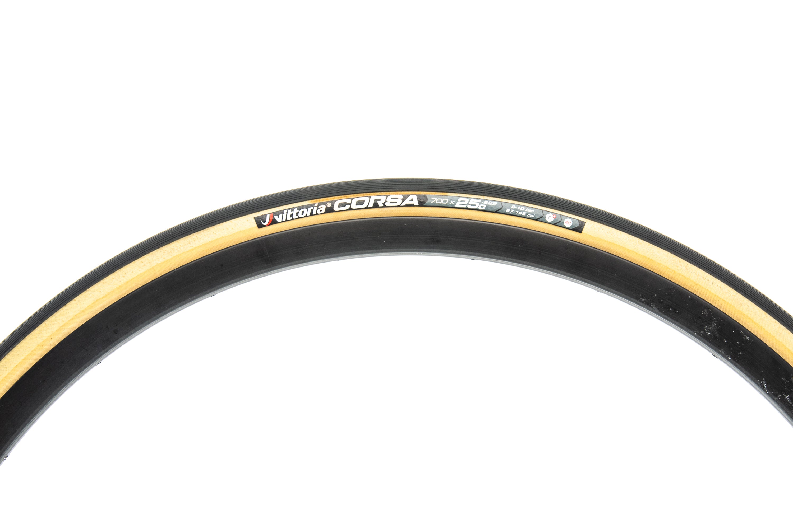 Vittoria Corsa Tire 700c x 25mm 320 TPI Clincher | The Pro's Closet