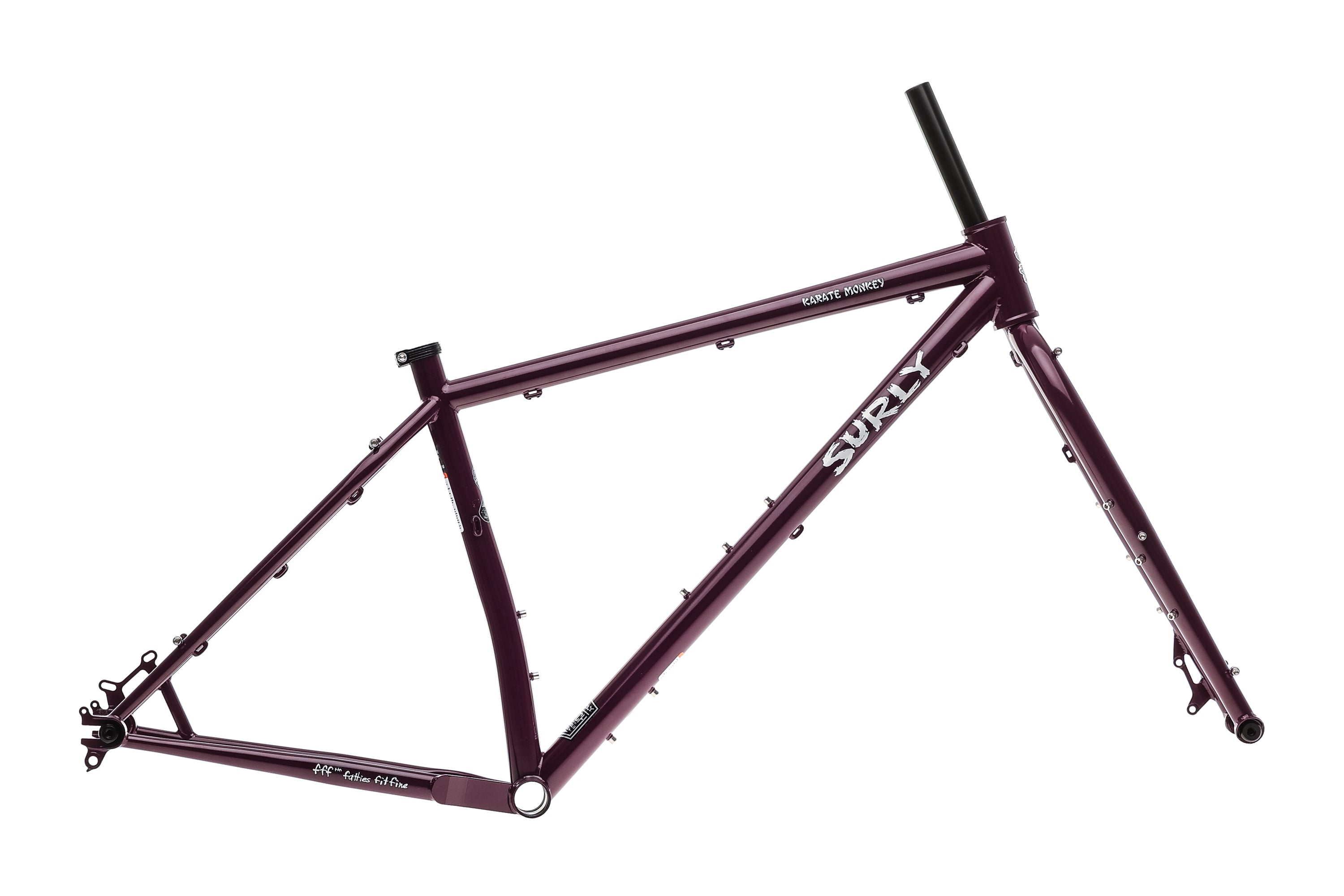 Surly Karate Monkey Frameset - Organic Eggplant | The Pro's Closet