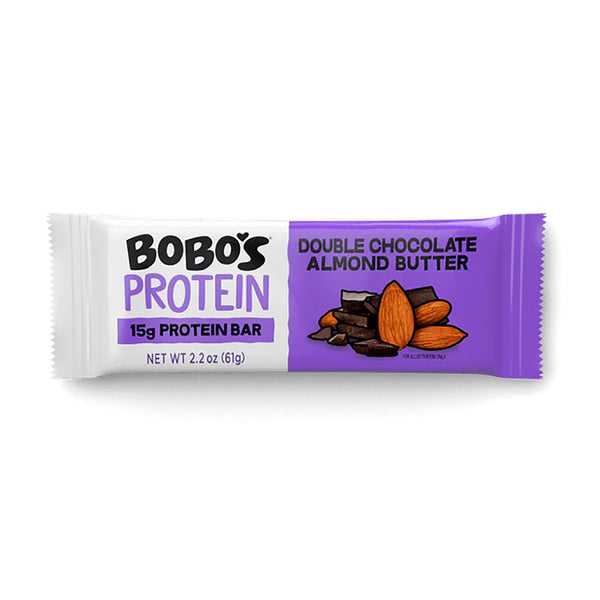 Bobo's Double Chocolate Almond Butter Protein Bar 12 Pack ONT10102 TPC The Pro's Closet