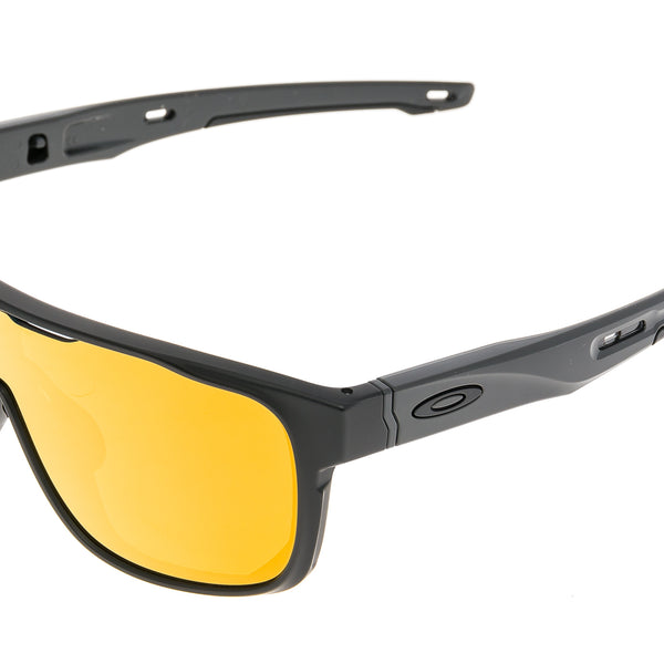 Oakley Crossrange Shield Sunglasses Matte Black The Pro's Closet