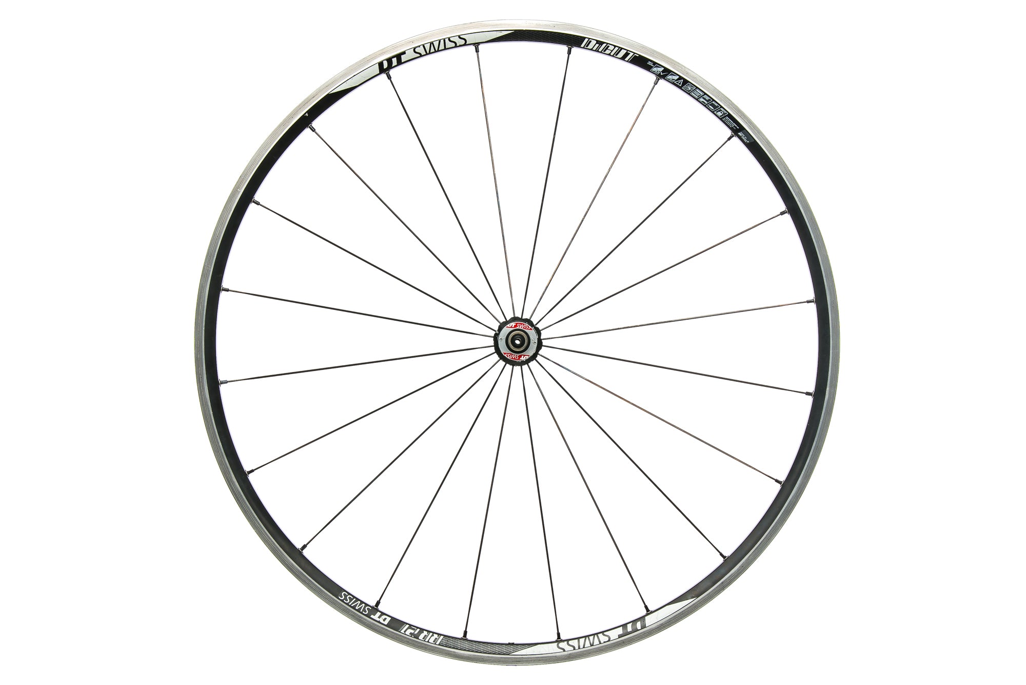 DT Swiss RR21 DiCut Aluminum Clincher 700c Front | The Pro's Closet