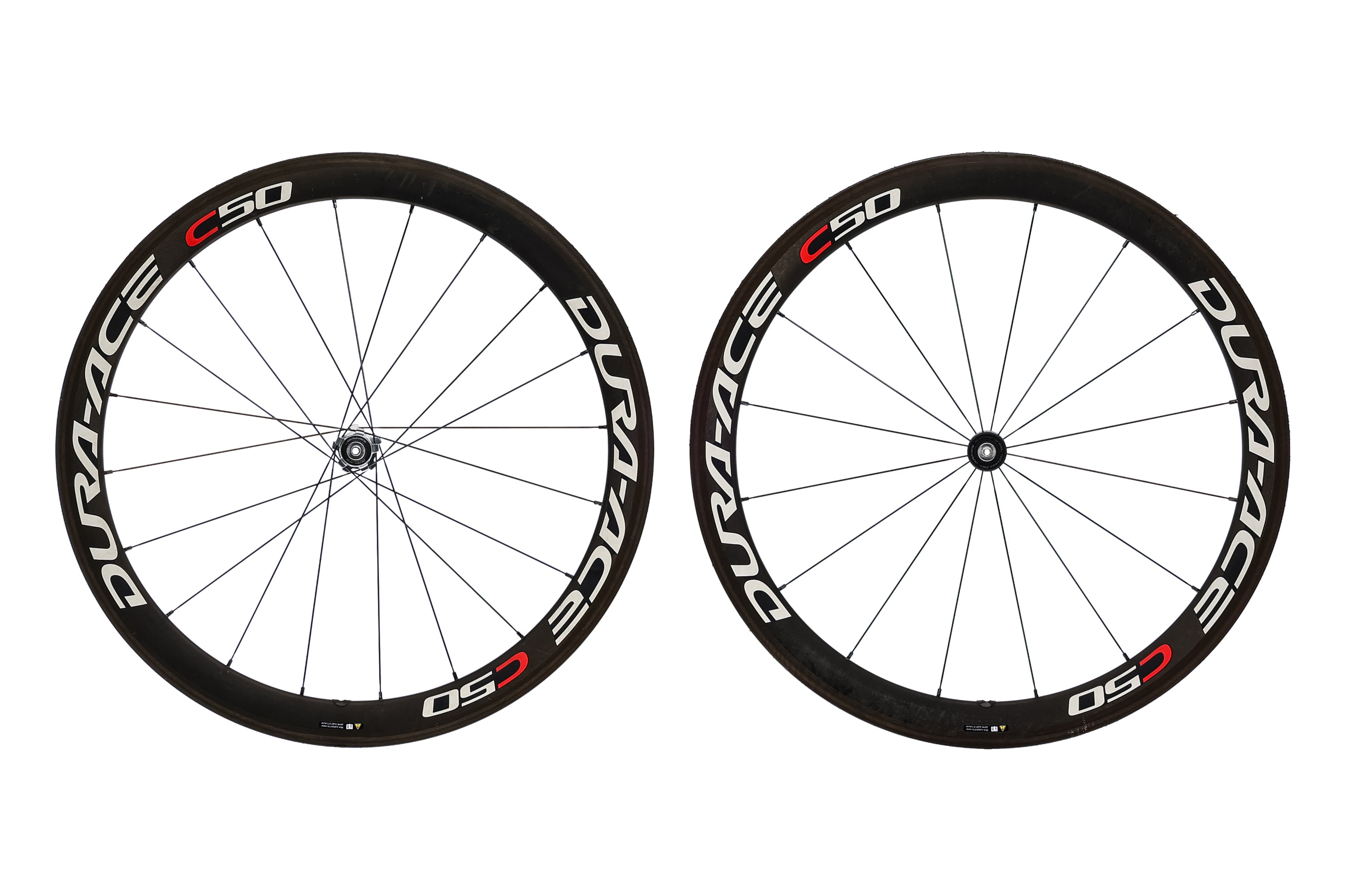 SHIMANO Dura-Ace WH-7900 C50 クリンチャー フロント Shimano Dura-Ace WH-7900-C50 Carbon Tubular 700c | The Pro's Closet