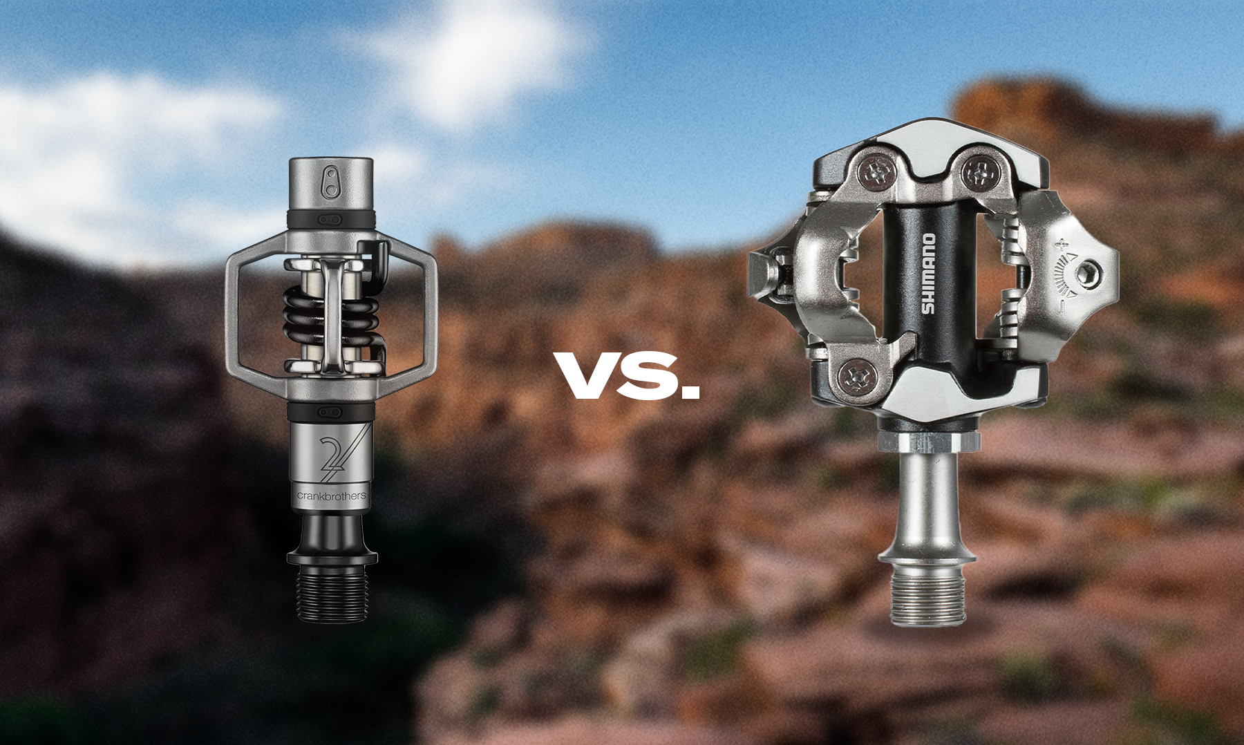 Crankbrothers vs. Shimano clipless mtb pedals