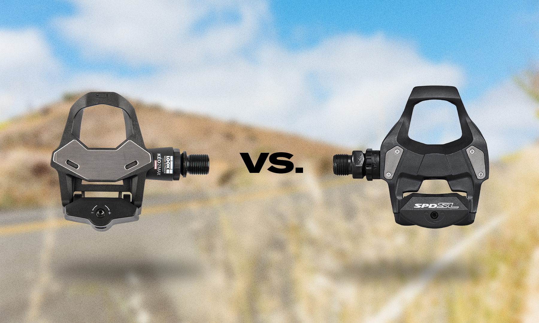 Look vs. Shimano the best clipless road bike pedals