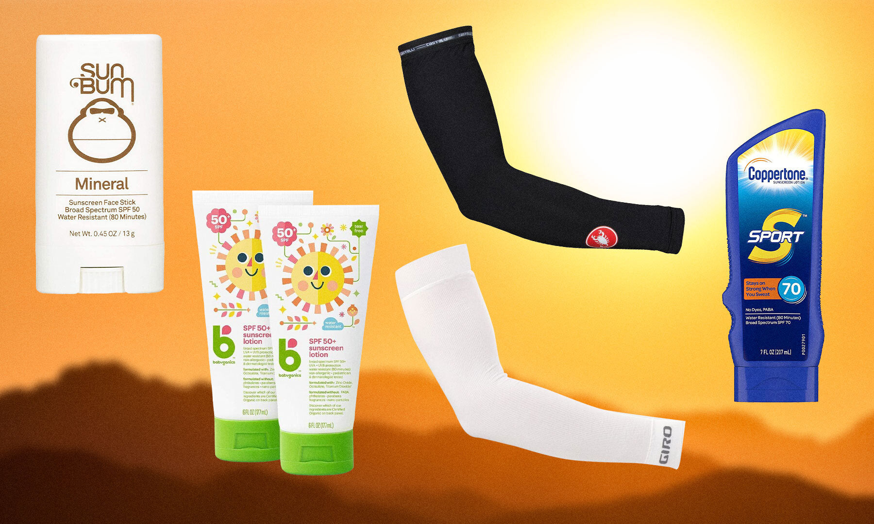 The best cycling sunscreen and sun sleeves