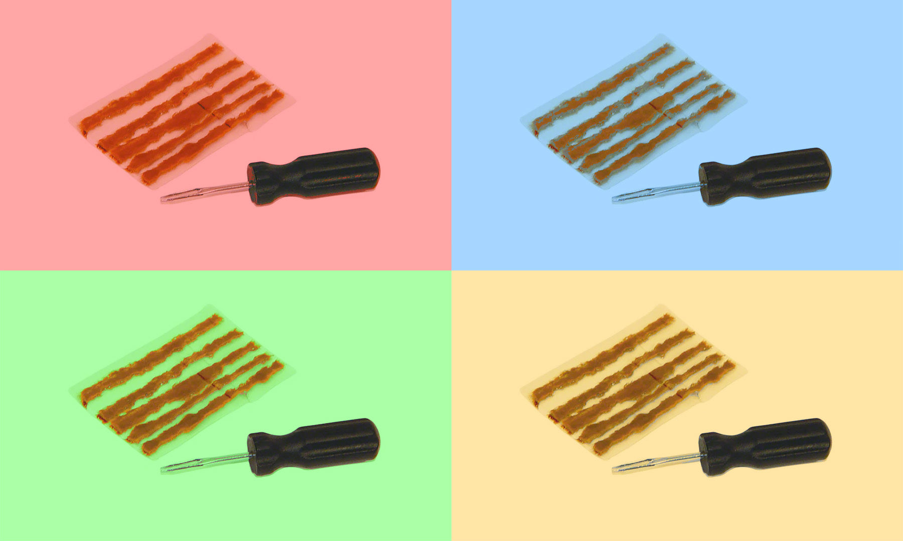 Tire Plug Kit Safety Seal 60-Piece Tubeless Tire Plug Repair Kit - Quick Permanent Fix For Nails &amp; Punctures (Made In USA) Safety Seal Tire Plugs