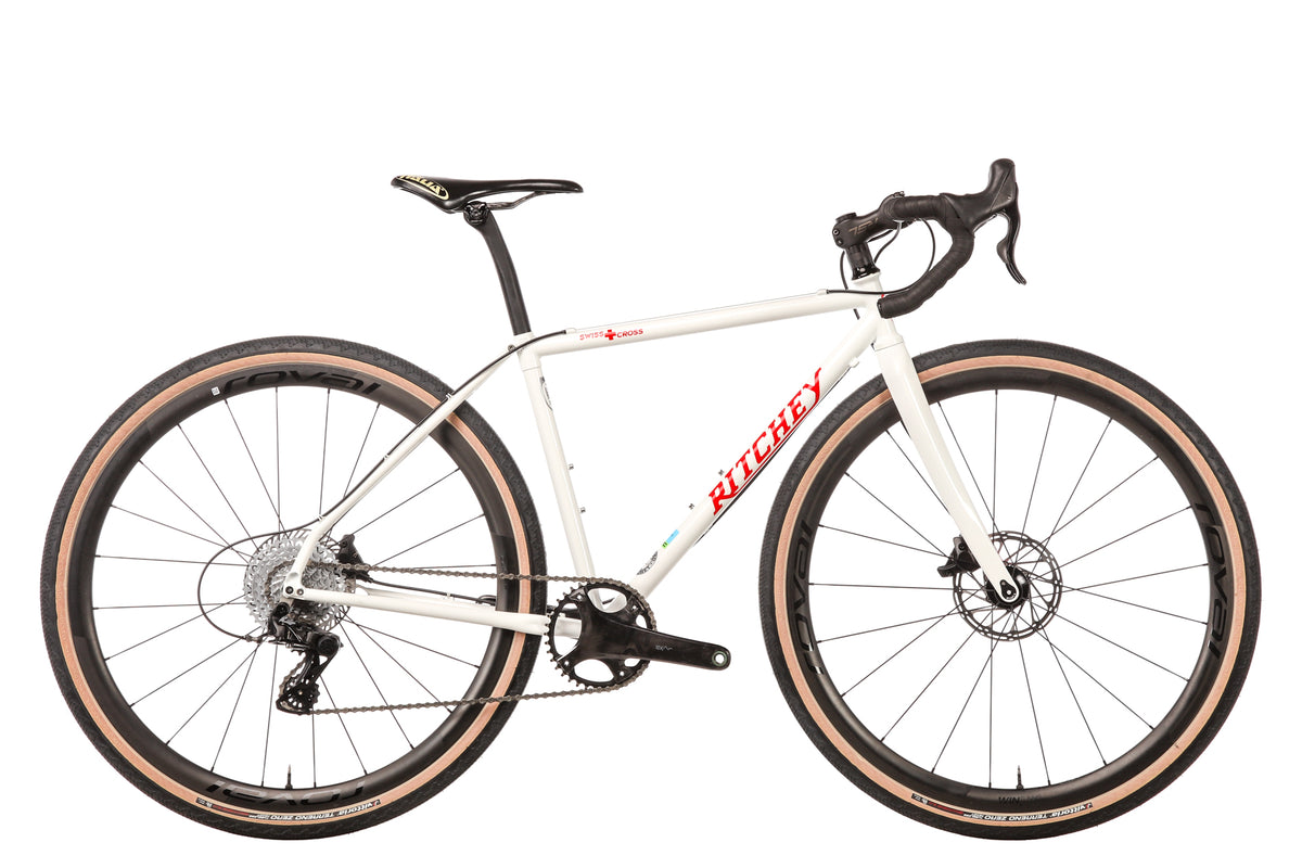 ritchey swiss cross gravel bike Cyclocross - 2024, X-Small | Used Bike | TPC Color:LAVA/BLACK OLIVE Filter_Colour_Black Fahrradschloss zum Schutz vor
