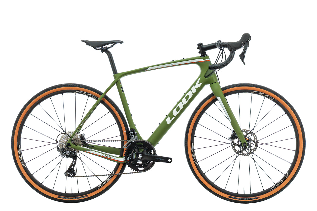 LOOK 765 Gravel Green Mat Gravel Bike - 2023, Medium