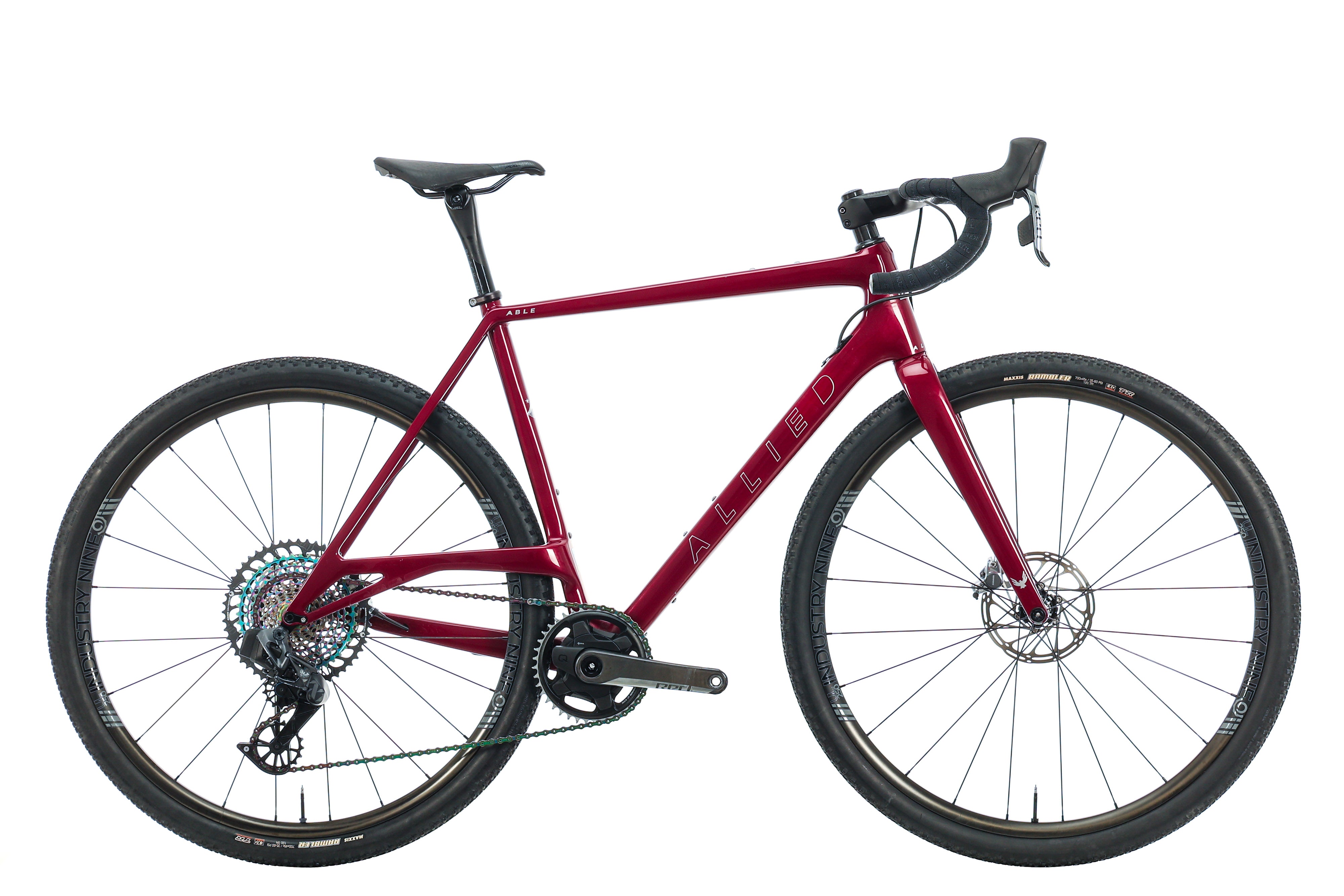 red gravel bike Allied ABLE Red AXS Gravel Bike - 2021, Medium