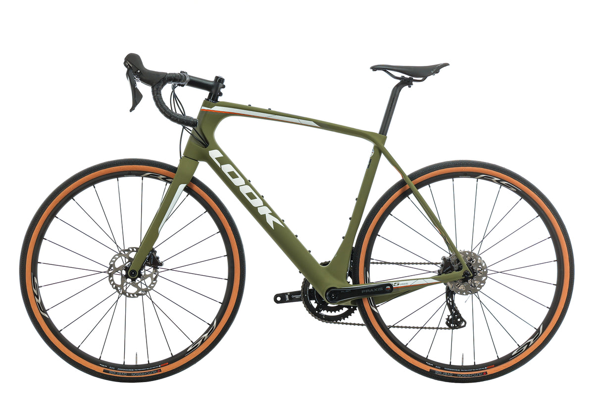 gravel bike look LOOK 765 Gravel Green Mat Gravel Bike - 2023, Large