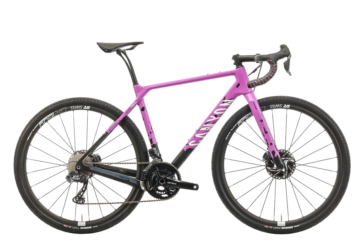 canyon gravel bike pink Canyon Grizl CF SLX Di2 Gravel Bike - 2022, Medium | The Pro's Closet