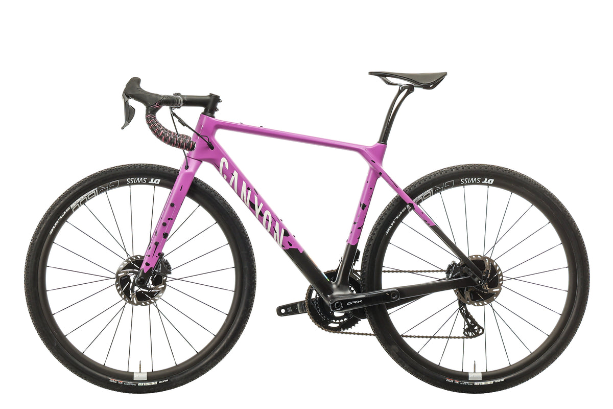 canyon pink gravel bike Canyon Grizl CF SLX Di2 Gravel Bike - 2022, Medium | The Pro's Closet