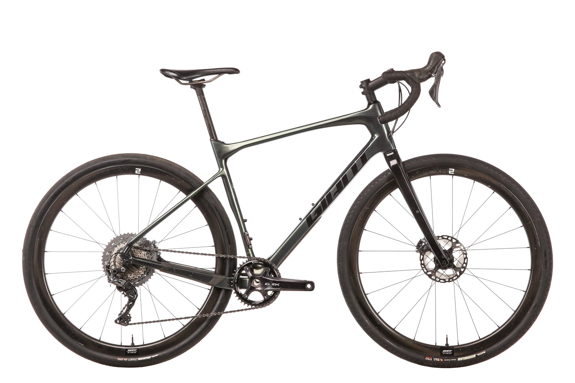 giant revolt gravel bike 2021 Advanced 0 - 2021, Med/Large | The Pro's Closet farbe:Army Dropped seatstays with thin eco Honda Gear Linkage Kit