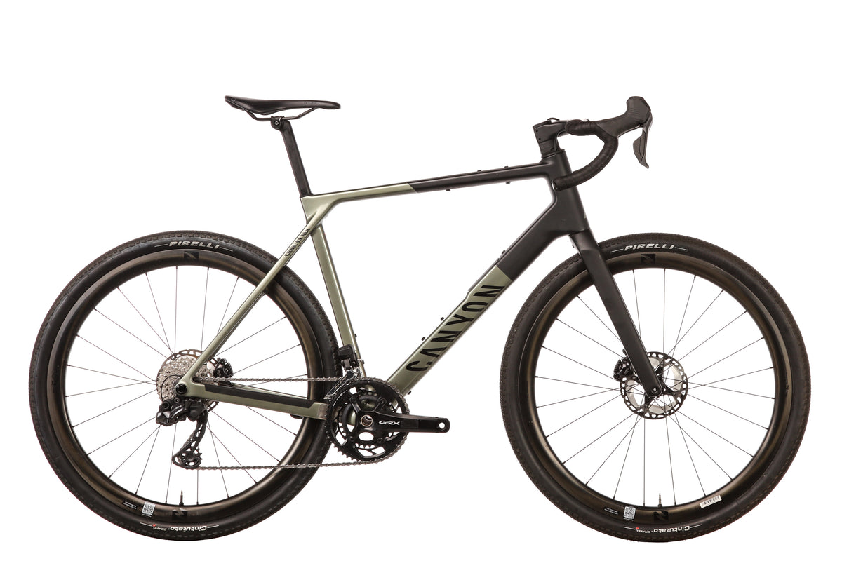 used canyon gravel bike Canyon Grail CF SLX 8 GRX Di2 Gravel Bike - 2024, Large | Used Bike | TPC