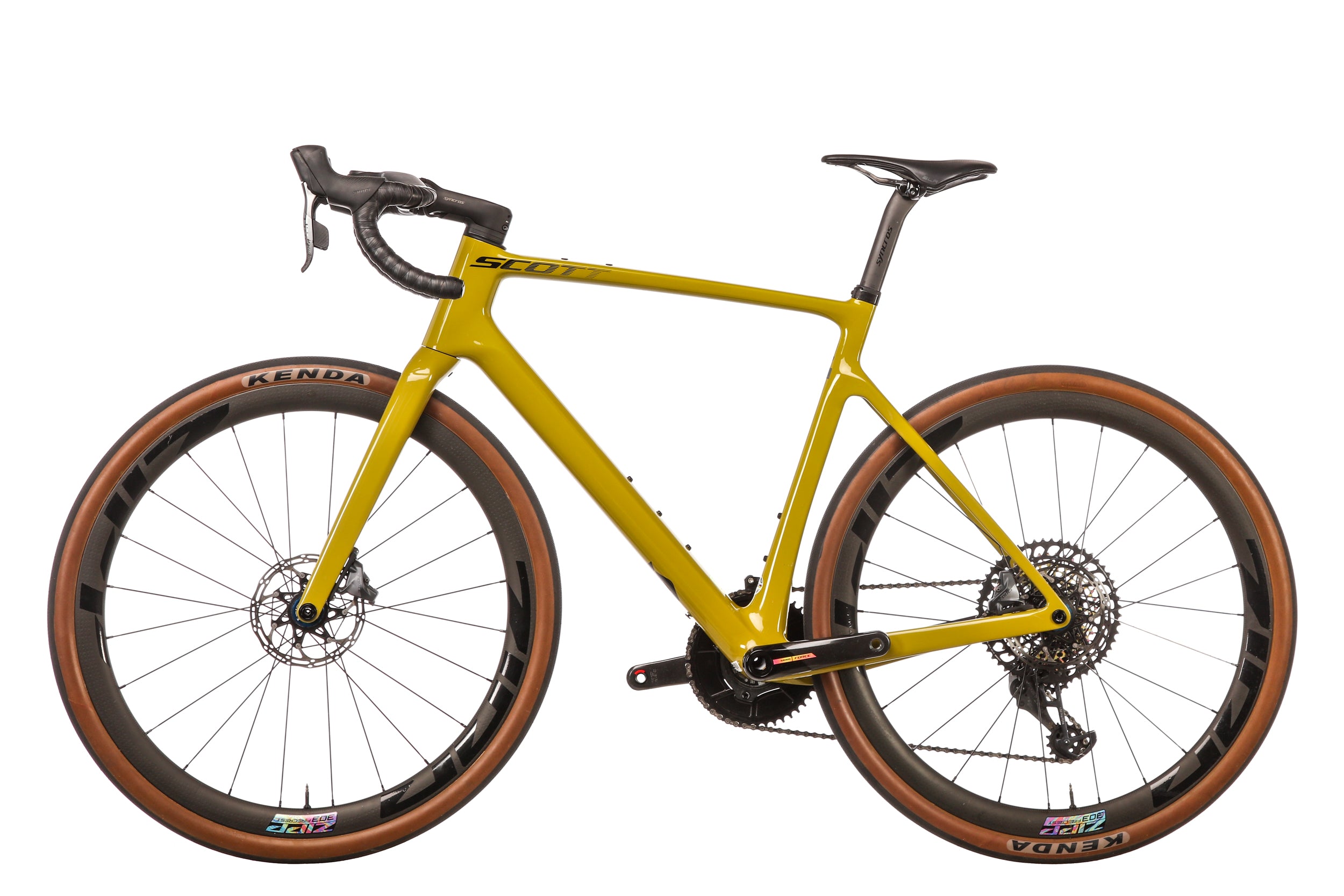 Scott Addict Gravel 20 (Olive) 2023 Gravel Bike Olive L