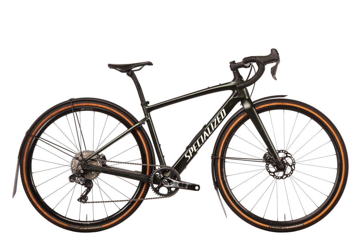 Specialized Diverge Expert Carbon Gravel Bike - 2021, 52cm | Used Bike | TPC
