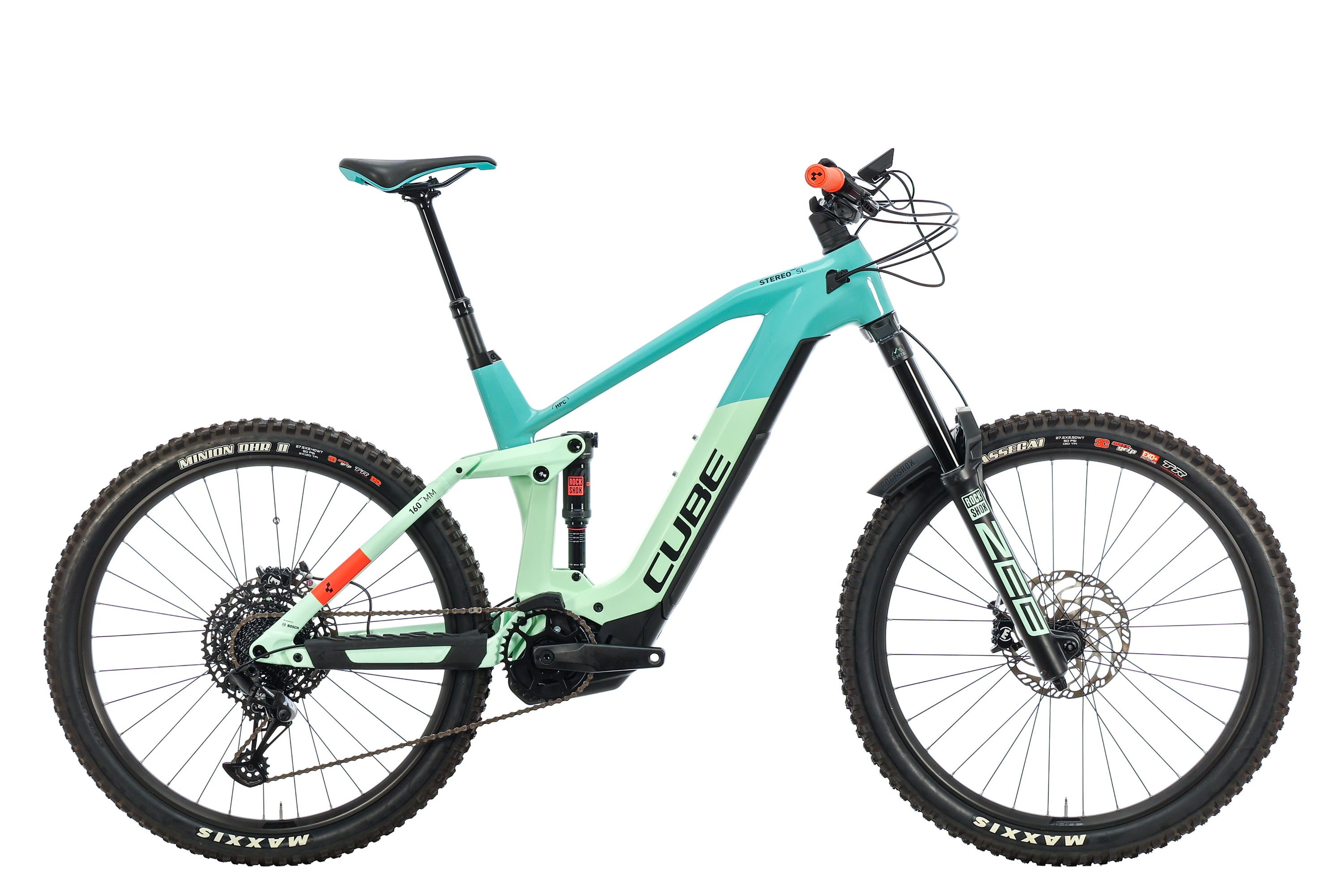 cube stereo hybrid 160 hpc tm 625 27.5 Cube Stereo Hybrid 160 HPC SL 625 27.5 Mountain E-Bike - 2021, Large
