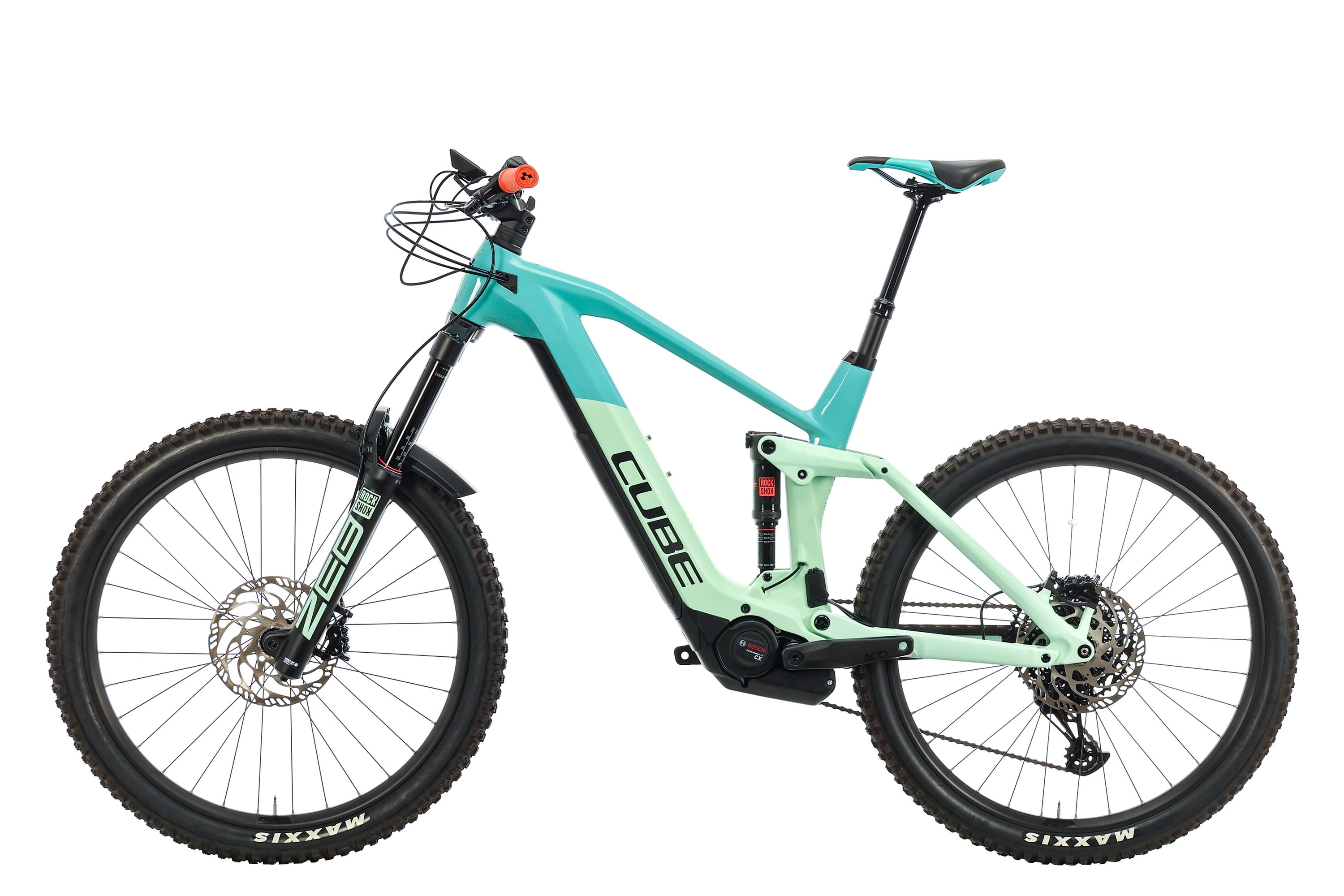 e bike cube stereo hybrid 160 Cube Stereo Hybrid 160 HPC SL 625 27.5 Mountain E-Bike - 2021, Large