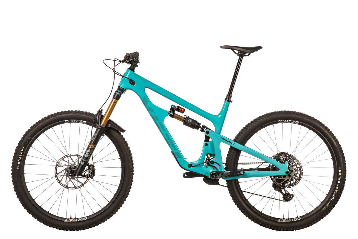 Yeti Cycles SB160 T3 TURQ XX1 AXS Mountain Bike - 2023, X-Large | Used ...