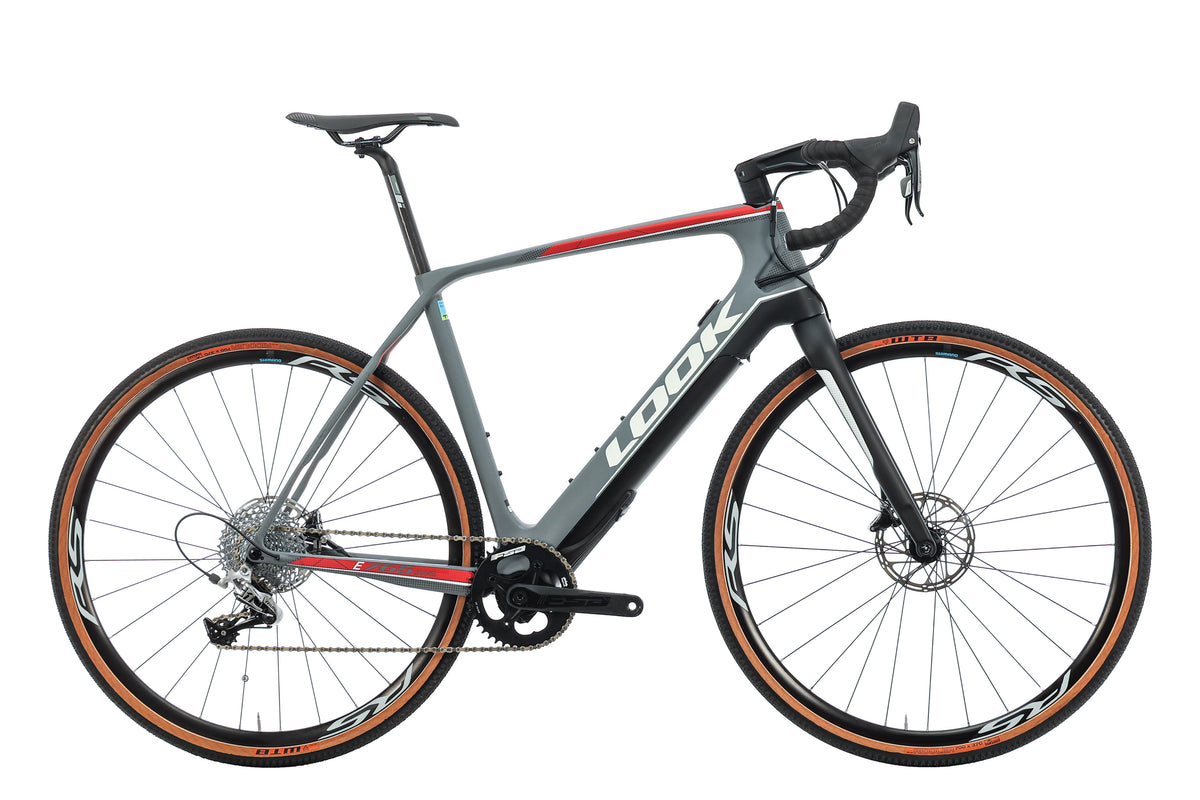 look e-765 e-gravel bike Look E765 Gravel Grey Matte Gravel E-Bike - 2021