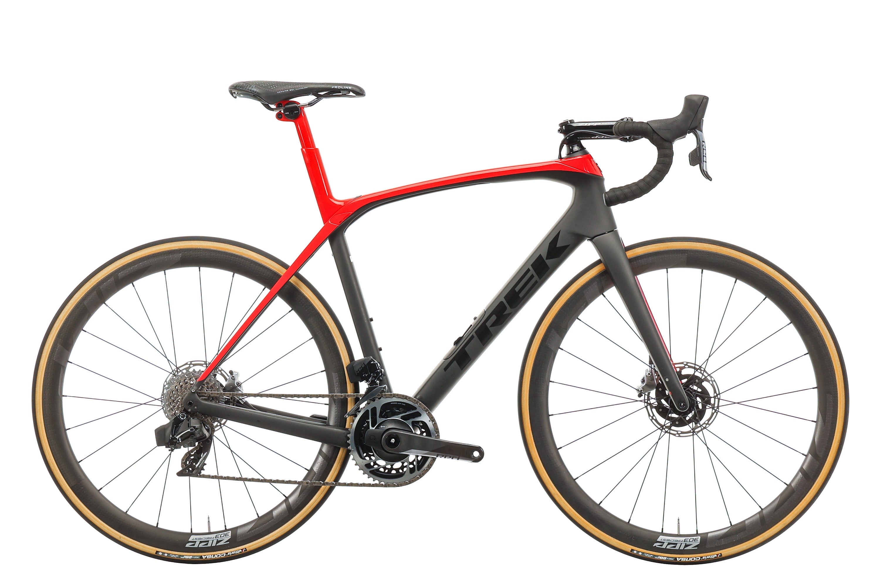 Trek Domane SLR Red eTap AXS Road Bike - 2020, 5 | The Pro's Closet