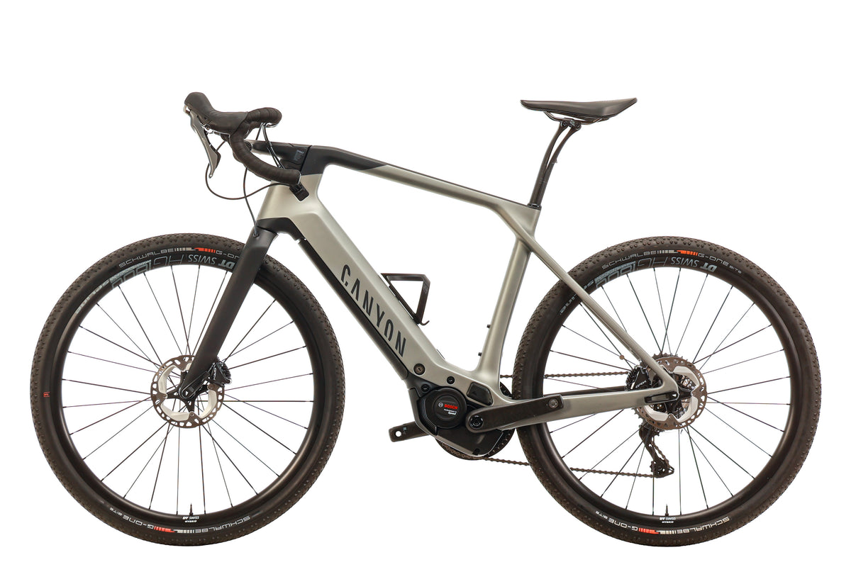 onn electric bicycle Canyon Grail:ON CF 8 Gravel E-Bike - 2022, Small