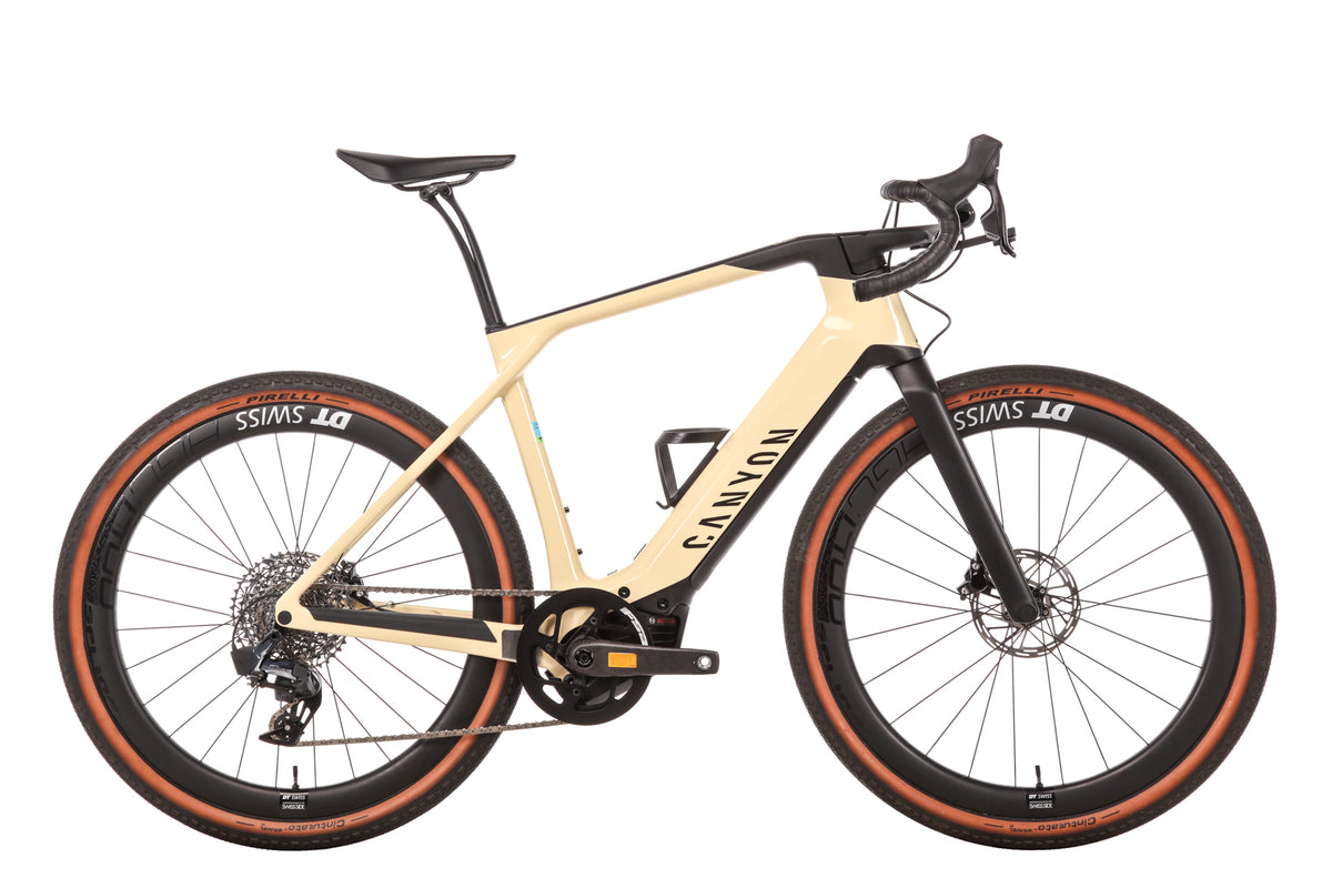 canyon gravel bike electric Canyon Grail:ON CF 7 AXS Gravel E-Bike - 2023, Small | The Pro's Closet