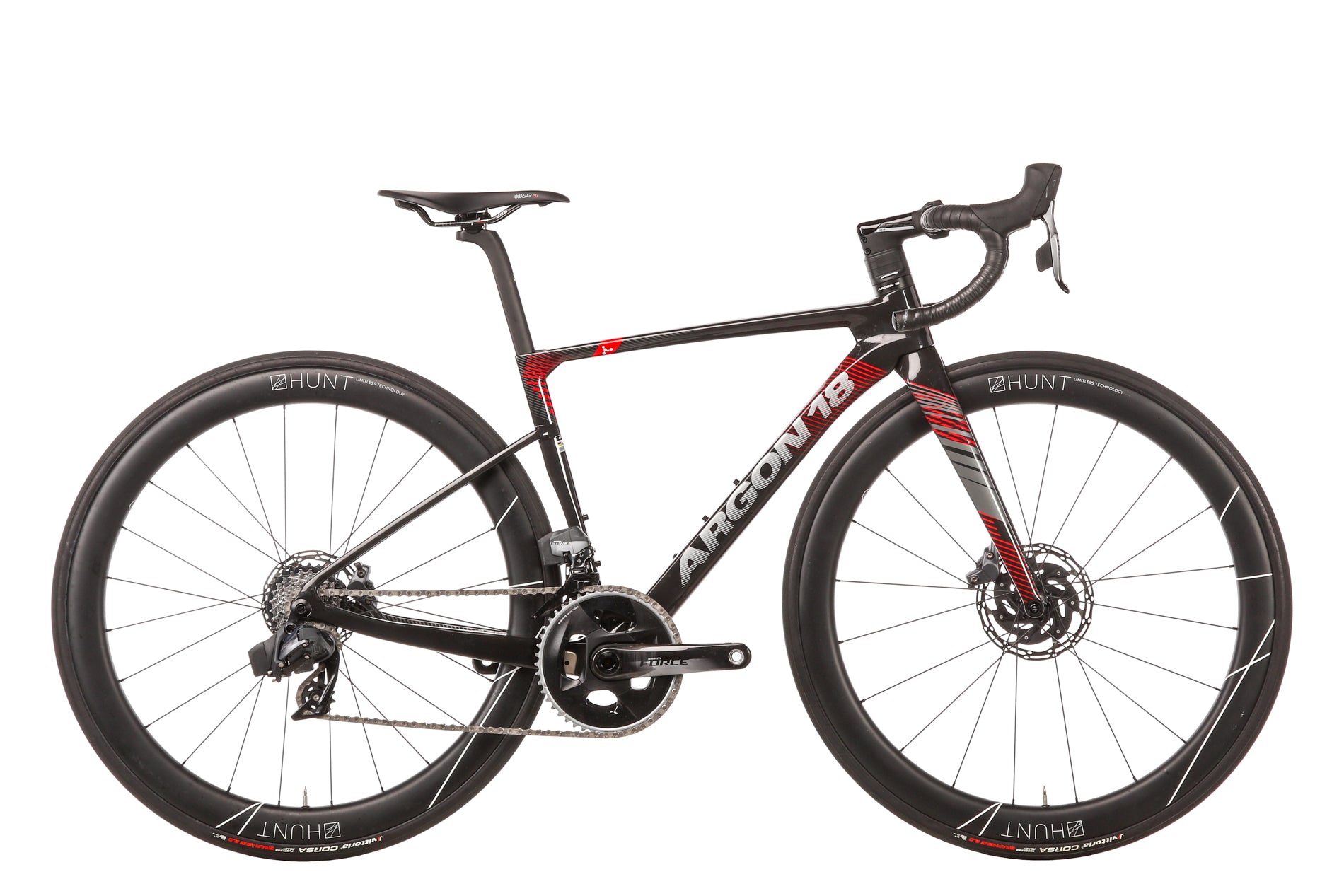 ARGON 18 X-Small フレーム ブラック/レッド Argon 18 Sum Pro SRAM Force AXS Road Bike - 2023, X-Small