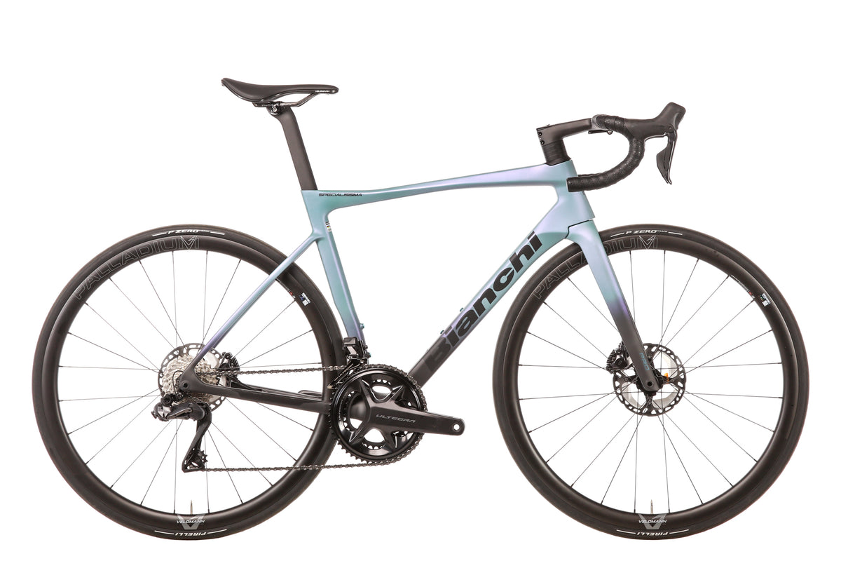 bianchi di2 road bike Bianchi Specialissima PRO Ultegra Di2 Road Bike - 2025, 55cm | The Pro's Closet