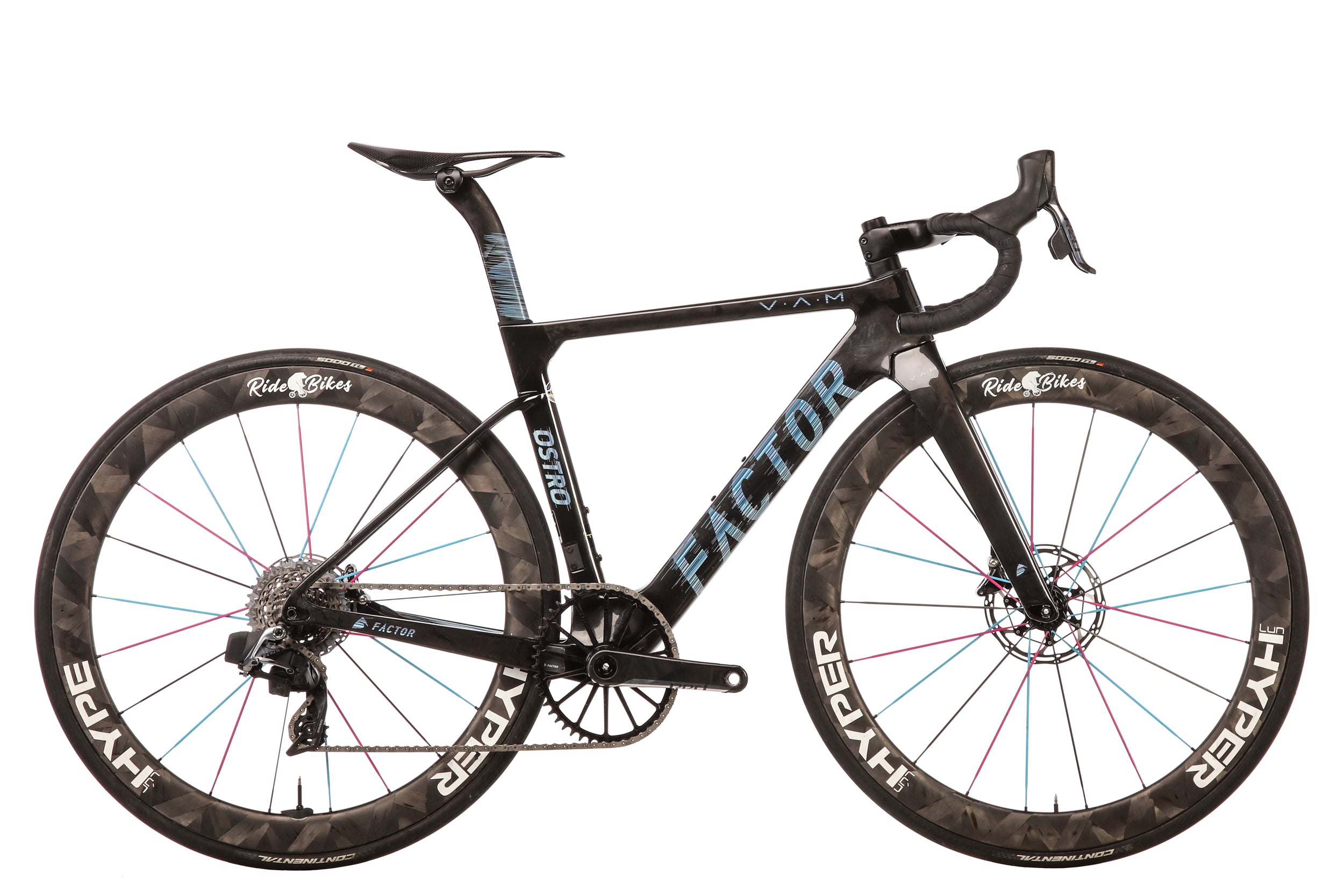 Factor Ostro VAM RED AXS Road Bike - 2023, 49cm | Used Bike | TPC