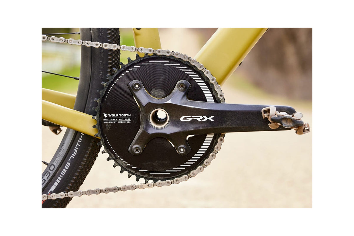 Wolf Teeth Wolf Tooth Aero Drop-Stop B 8-Bolt Chainring For Sram