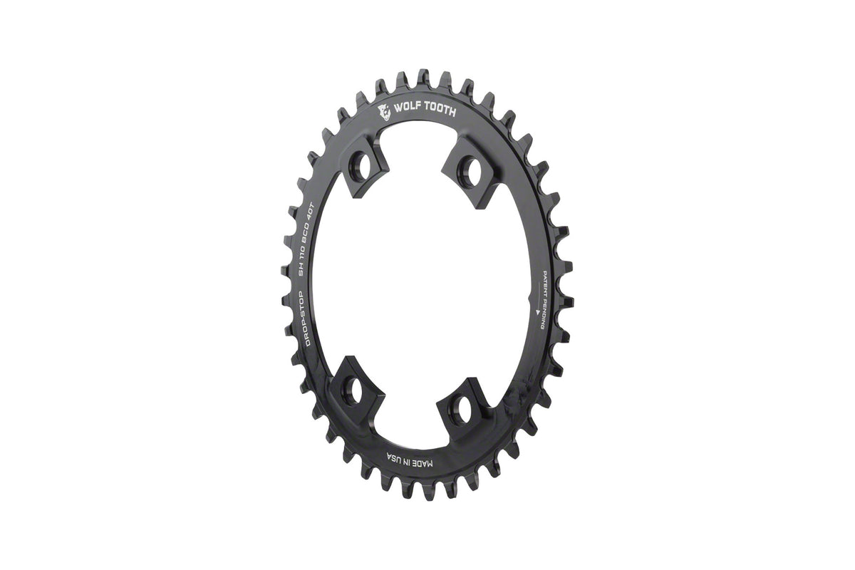 Wolf Tooth Drop-Stop B Chainring 42T, 130 BCD For 9-12 Speed