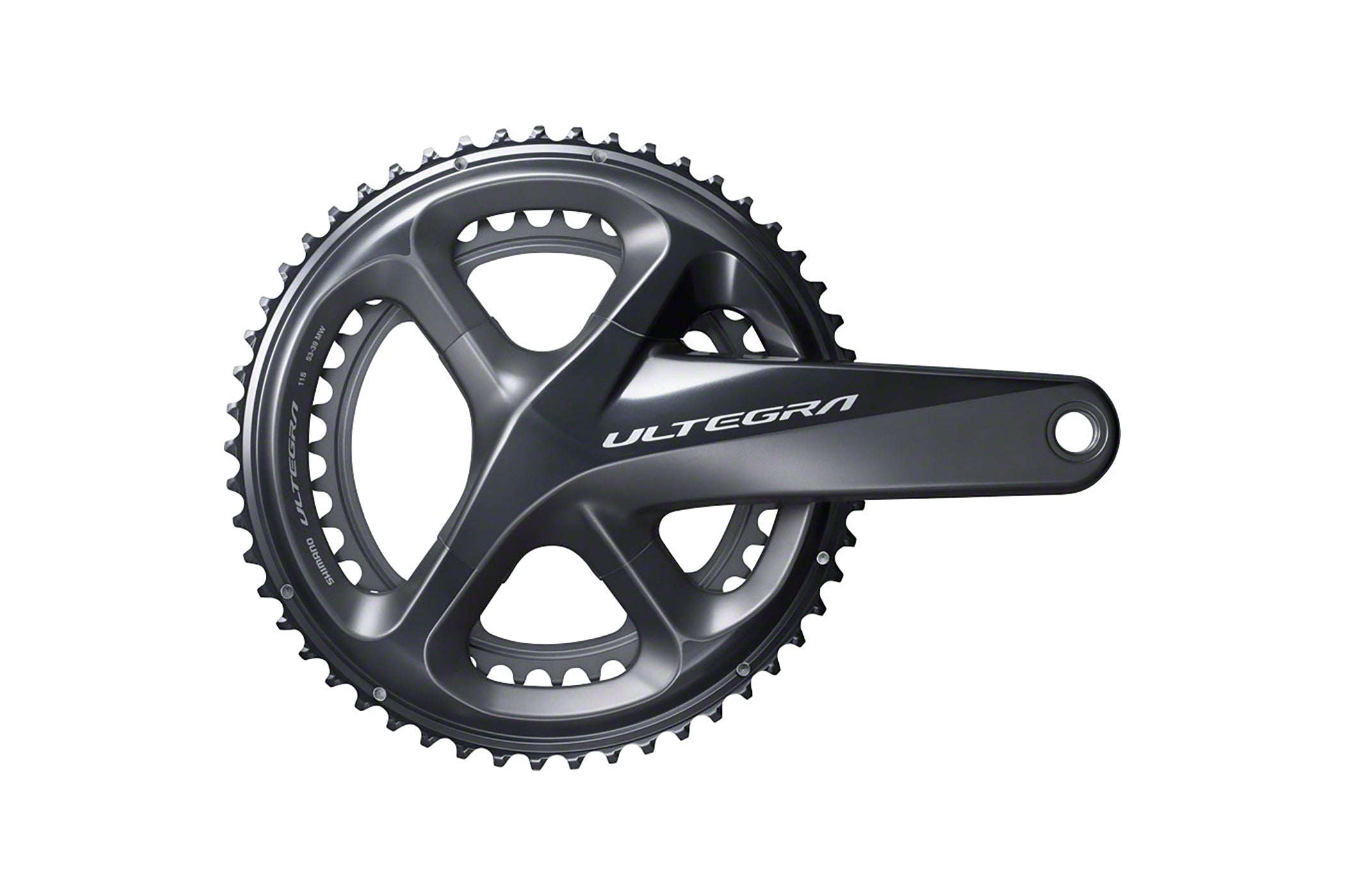 パーツ 4iiii Shimano Ultegra FC-R8000 170mm Shimano Ultegra FC-R8000 11 Speed Crankset w/ Left Crank-Arm 4iiii