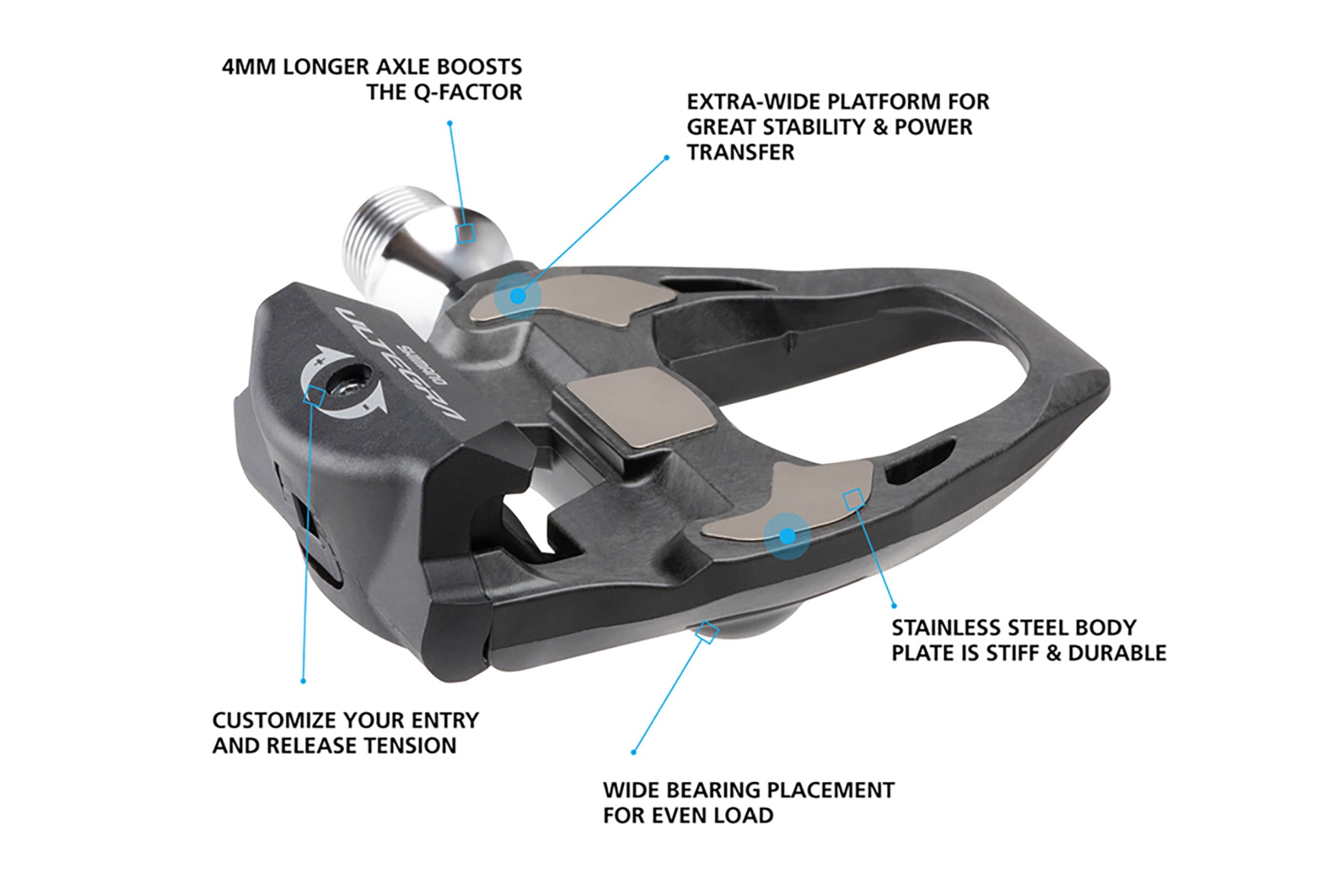 shimano ultegra clipless pedals Shimano PD-R8000 Ultegra Pedals